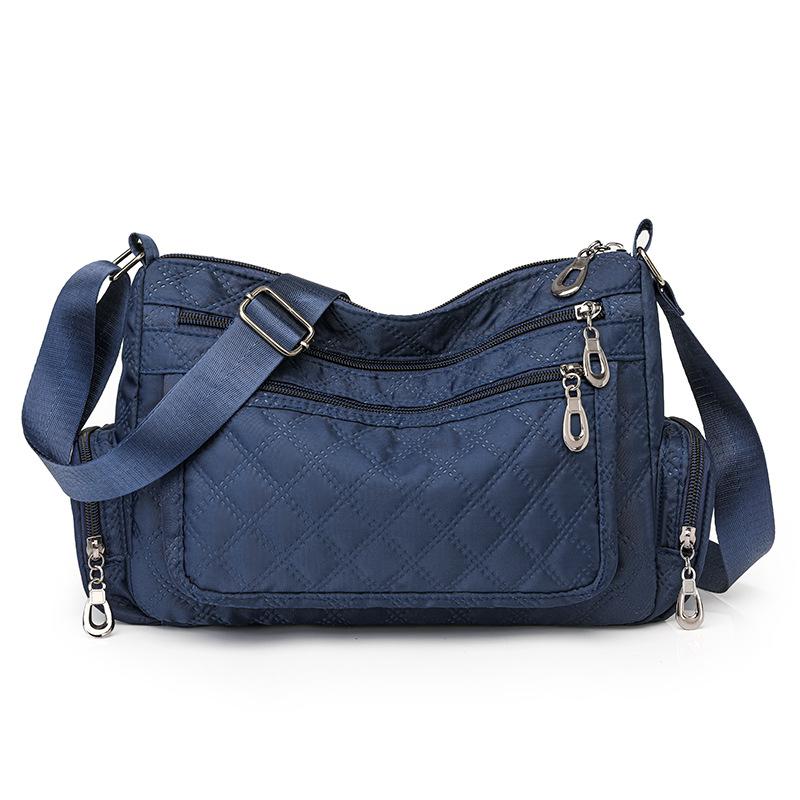 Сумка из вышитой нити для женщины среднего возраста, одноплечная сумка через плечо, водонепроницаемая сумка для мамы