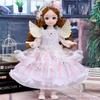 30cm Childlike Innocence Barbie Doll 3D Real Eye 23 Joint 6 Points Bjd Princess Little Girl Children's Toys Wholesale