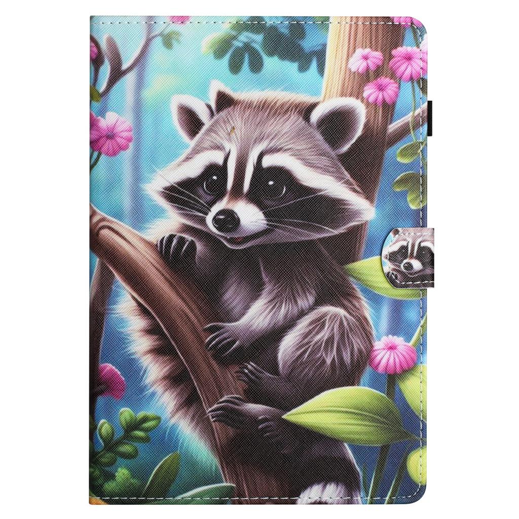 For iPad mini,iPad Air,iPad 9.7,iPad Pro 11,iPad Pro Cute Animal and Landscape Pattern Design PU Leather Tablets Case