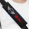 For Bmw Mini 1/2pcs Car Safety Seat Belt Cover Shoulder Protector Pads For Mini Cooper One S JCW F55 F56 F57 F60 R50 R53 R56 Aut