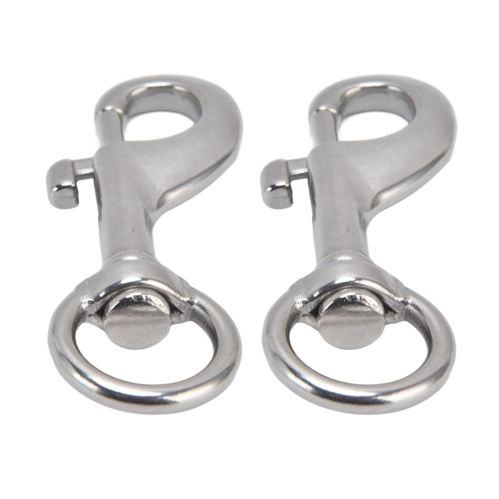6pcs Marine Grade Rotating Snap Hooks Single Ended Trigger Bolt Hooks For Camera Strap