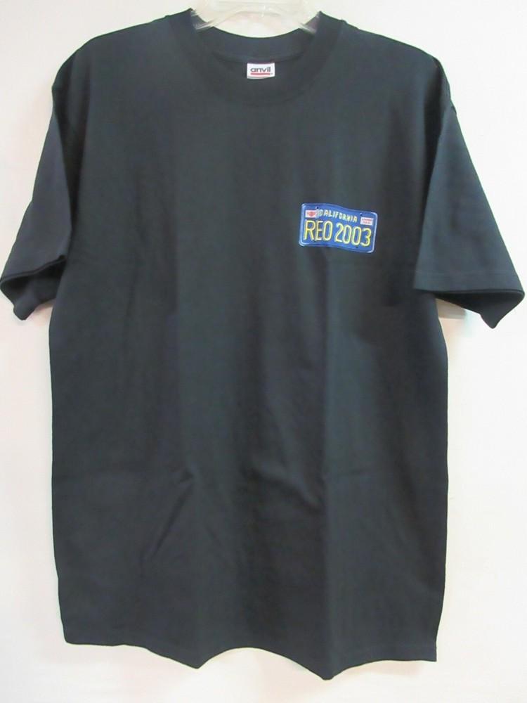REO SPEEDWAGON OFFICIAL MERCH ON THE ROAD 2003 BAND CONCERT MUSIC LARGE Unisex T-Shirt