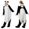 Yordearly Animal Panda Kigurumi Pajama Costume for Adults, Perfect for Winter Outfits (Panda, Size L)
