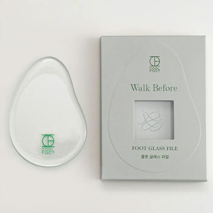 Glass foot callus remover, sole calluses, heel callus removal, glass foot file