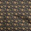 Georgette Viscose Black Fabric Florals Diy Clothing Quilting Fabric Print Fabric By Yard 42 Inch
