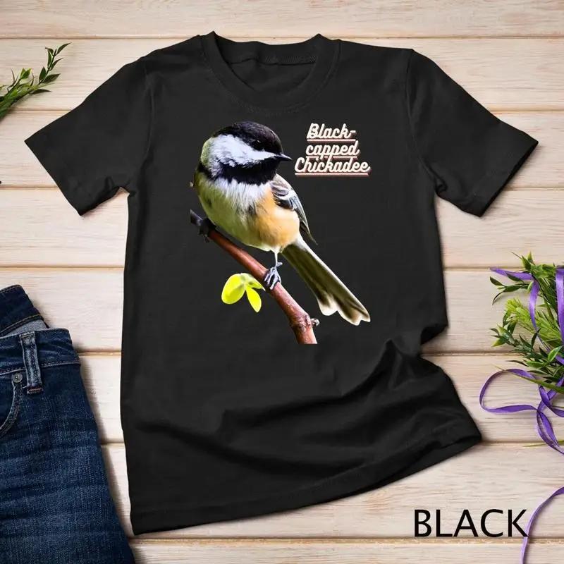 Black Capped Chickadee Bird Watchers Bird Lovers Premium T Shirt Unisex T Shirt