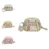 Pu Cartoon Chiikawa Doubles Shoulder Bags Girls Clear Backpack Multi Colors