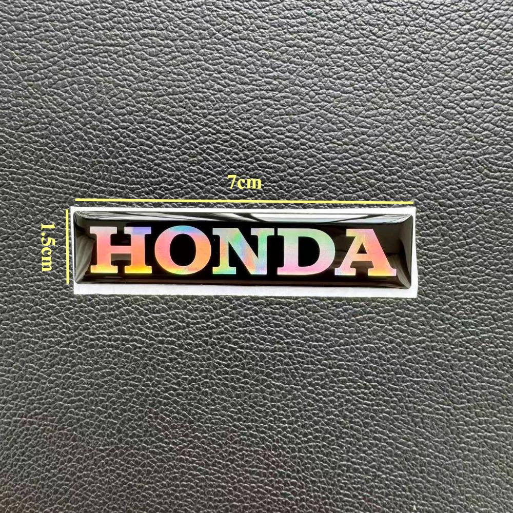 ABO2 Honda Sticker 3D Soft Rubber Label Motorcycle Decoration Accessories Scooter Tail and Front Pcx160cbr650rpcx125nss350cbr1000r