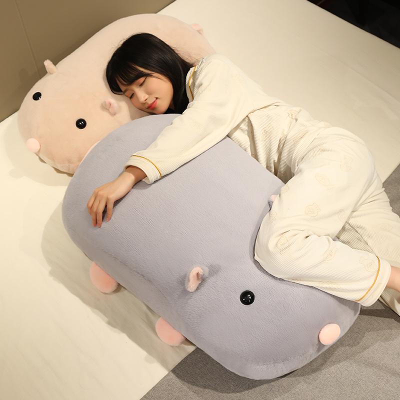 Big Size Throw Pillow 45/60/80cm Lifelike Mouse Plush Pillow Creative Rat Plush Pillow Sleep Companion Sofa Cushion Kid Gift