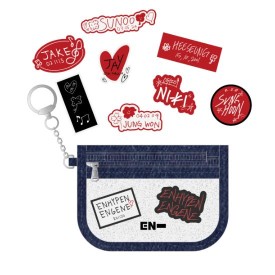 Предварительный заказ на набор наклеек и чехлов из ПВХ Weverse Con Festival