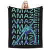Плед AMAZE Project Hail Mary от Rockys, коралловый флис, плюш, принт, портативный, супер теплый плед для дивана, автомобиля, покрывала