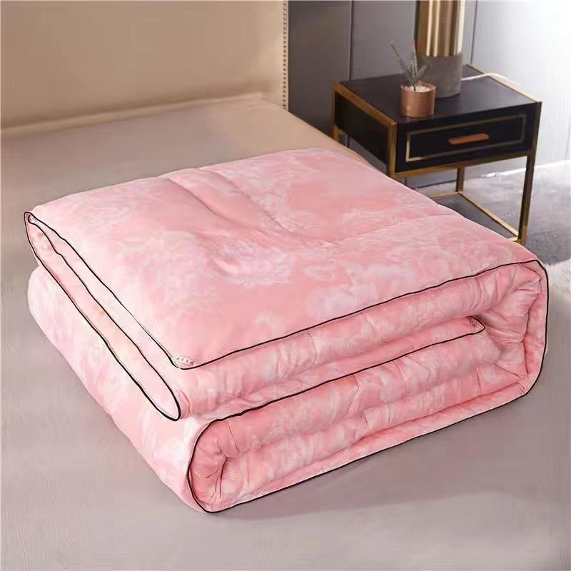200*230CM Enlarge Double Summer Thin Quilt Summer Cotton Air-conditioning Quilt 100% Mulberry Silk Quilt Summer Cool Quilt