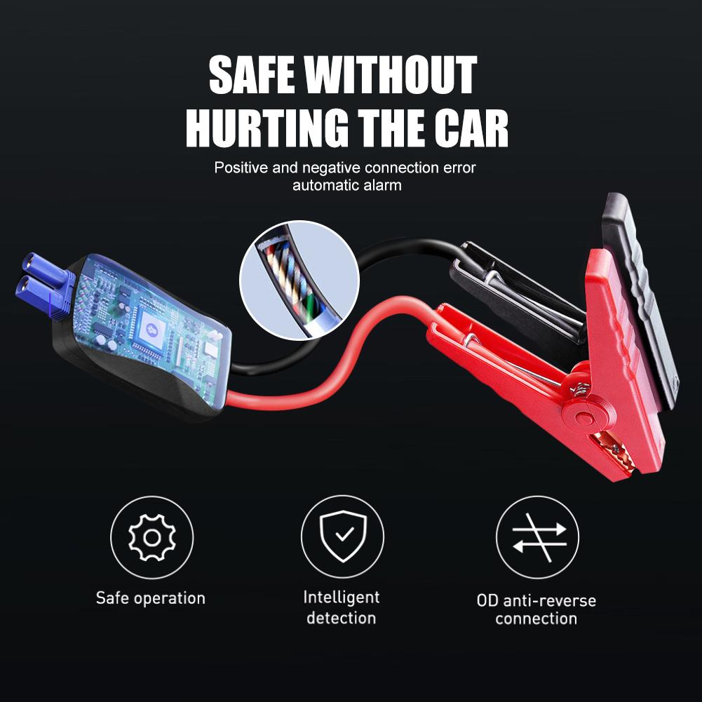 20000mAh Car Jump Starter Battery 1600A Output Portable Emergency Start-up Charger for Cars Booster Battery Starting Device