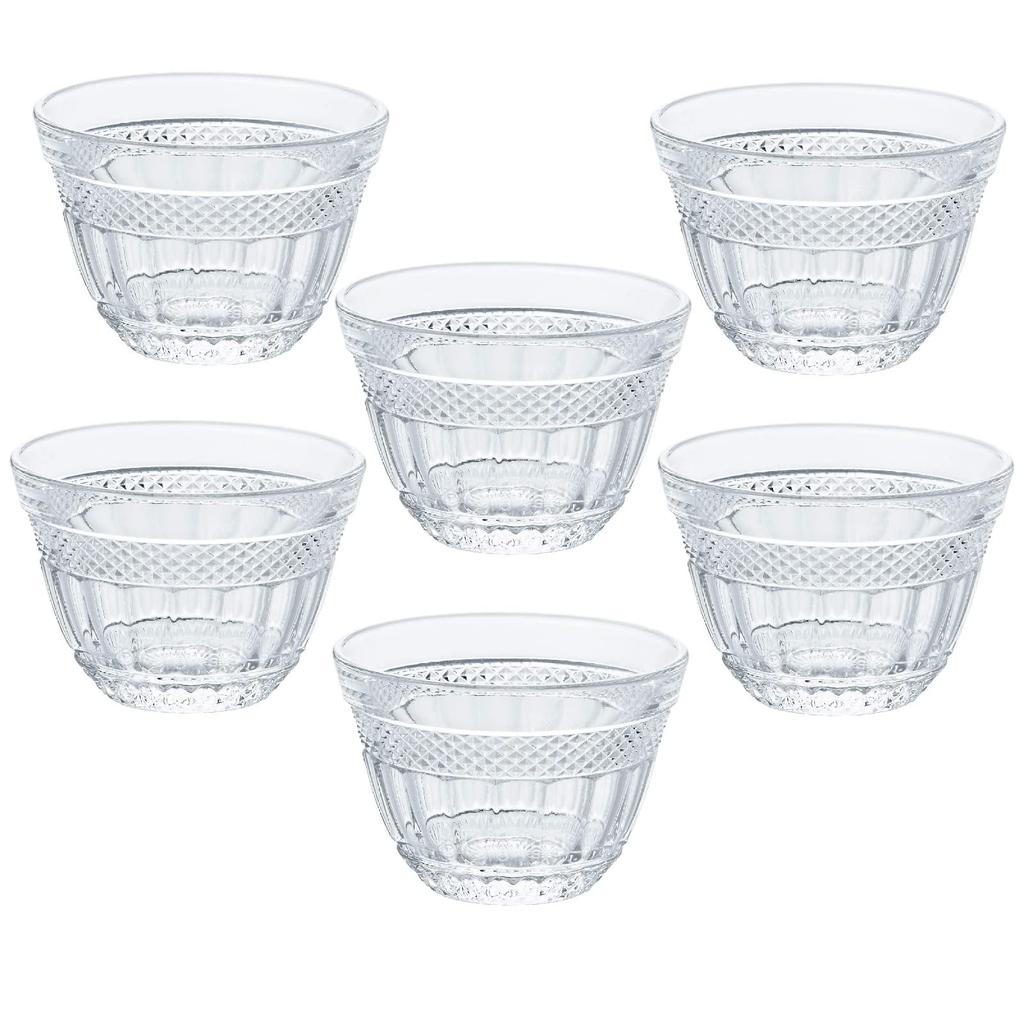 ADERIA Shonai Craft Sake Cup прозрачный 55 мл мини-стакан 6 шт. Сделано в Японии F-70455