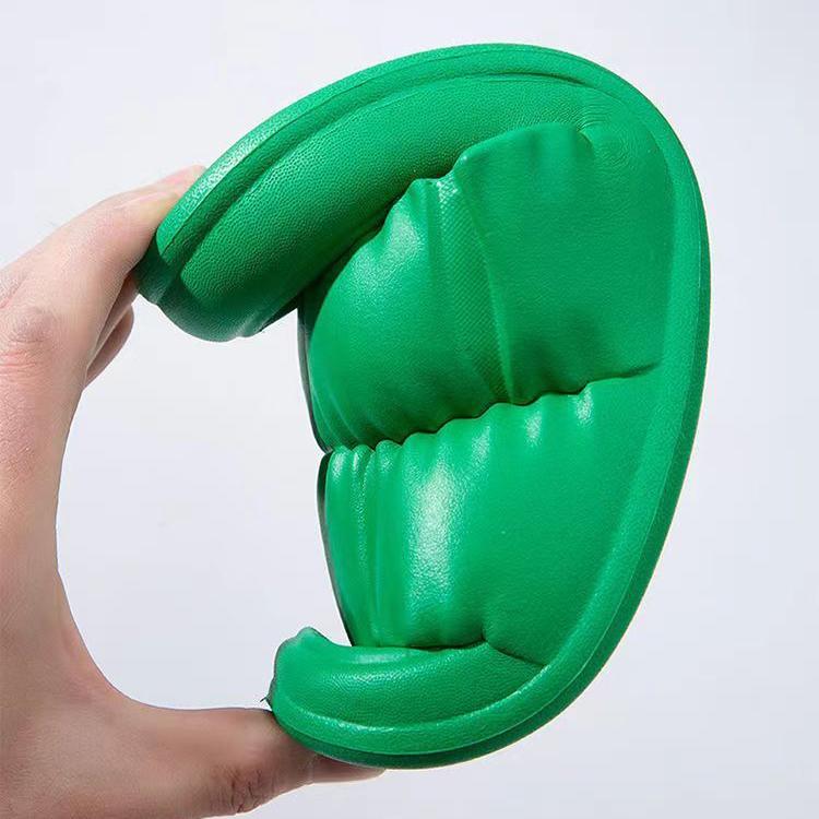 WTEMPO Women's Soft Sole Slippers Summer Beach Thick Platform Slippers Sandals Korean Couple EVA Slippers for Home Flip Flops