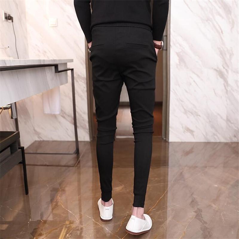 Мужские модные осенние зауженные джоггеры гаремы