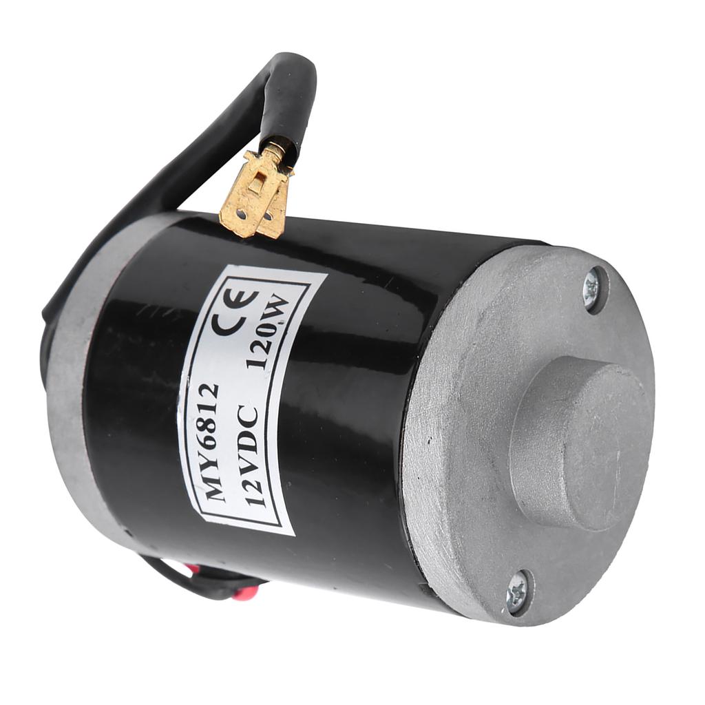 MY6812 12V 120W Высокоскоростной небольшой щеточный мотор с ременным шкивом Электрический скутер E Bike Accessory