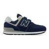 New Balance NB 574 Abrasion Resistant Low top Kids Lifestyle Shoes Blue Kids' PV574EVN