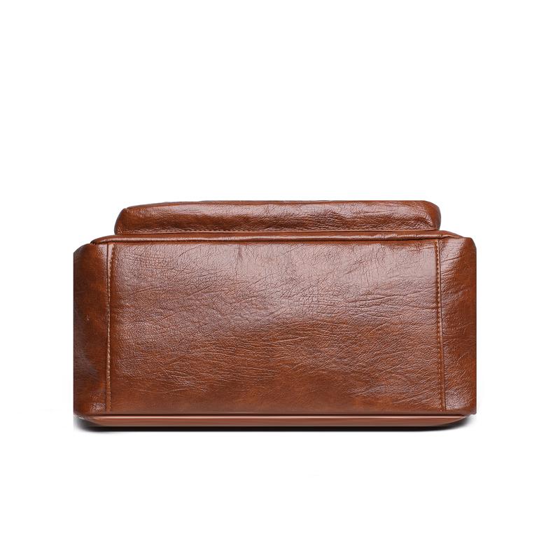 Большая вместительная сумка через плечо женская сумка из искусственной кожи