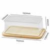 Bamboo Butter Container Nordic Design Cake Organizer Tray New Butter Storage Box  Food Storage
