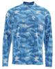 SIMMS camouflage fishing suit Luya long-sleeved crew neck T-shirt men's summer sunscreen suit quick-drying breathable fishing suit