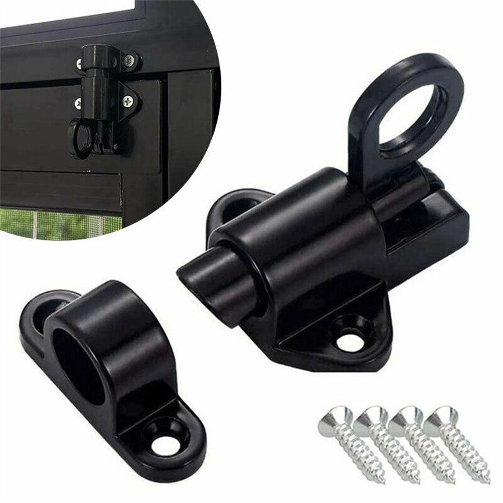 Aluminium Alloy Connector Bolt Door Latch Loft Ceiling Hatch Lock Lock Catch Tool Spring Latch