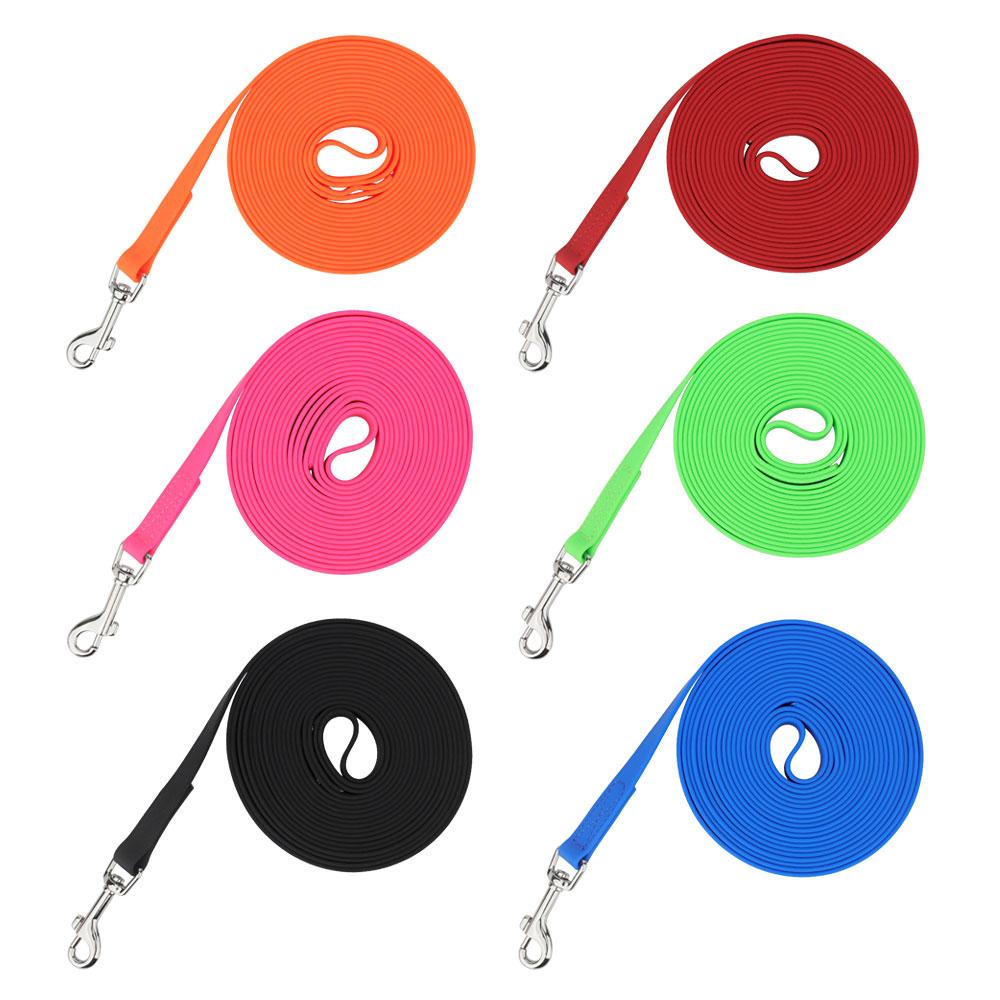 5M/10/15M ПВХ поводок для домашних животных водонепроницаемый длинный поводок для собак на открытом воздухе для прогулок для маленьких средних и больших собак