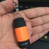 Light Flashlight USB Pocket Rechargeable Keychain LED Torch Waterproof Mini Lamp  Unique