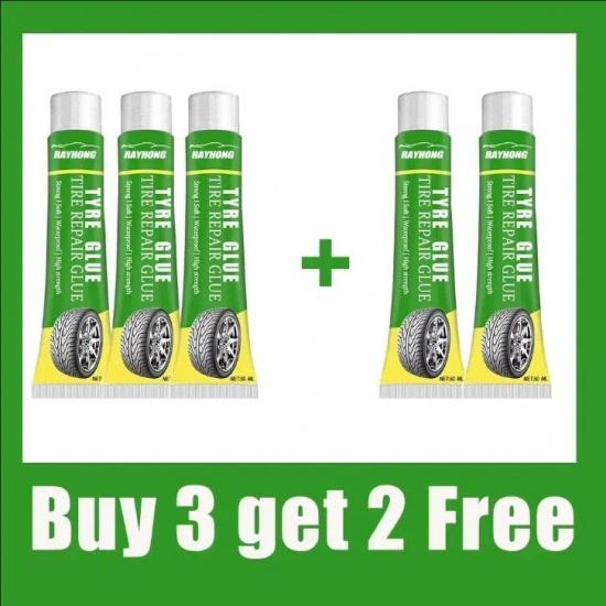 Tire Repair Glue Instant Adhesive Waterproof Multi-Purpose Adhesive Special Rubber for Car Tyres Quickly Repair Crack Holes Peel Valve Stems 1