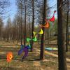 Декор для уличной палатки Радужный вертушка Радужный ветряк Вертушка Цветная вертушка
