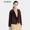PORTS Women's Short Wool Blend Commuter Coat