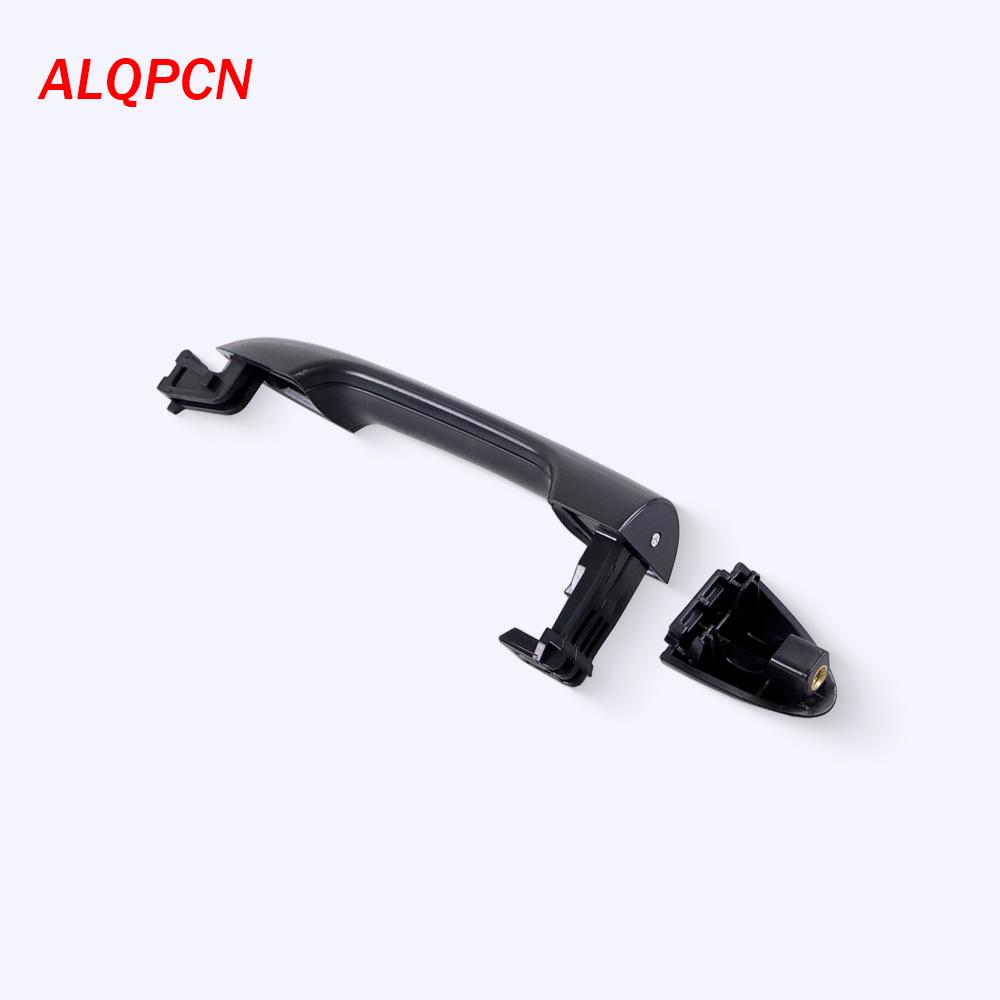 for Front Door Rear Door Outer Handle for Kia Picanto 2018-2022 Black