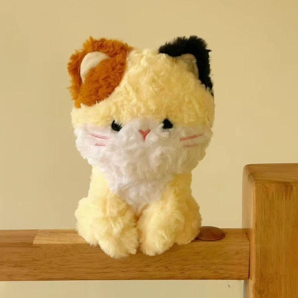 Мягкие игрушки из ПП хлопка, кукла-кошка, мягкая плюшевая игрушка-котенок, игрушки-симуляторы кошек, плюшевые игрушки для детей, девочек