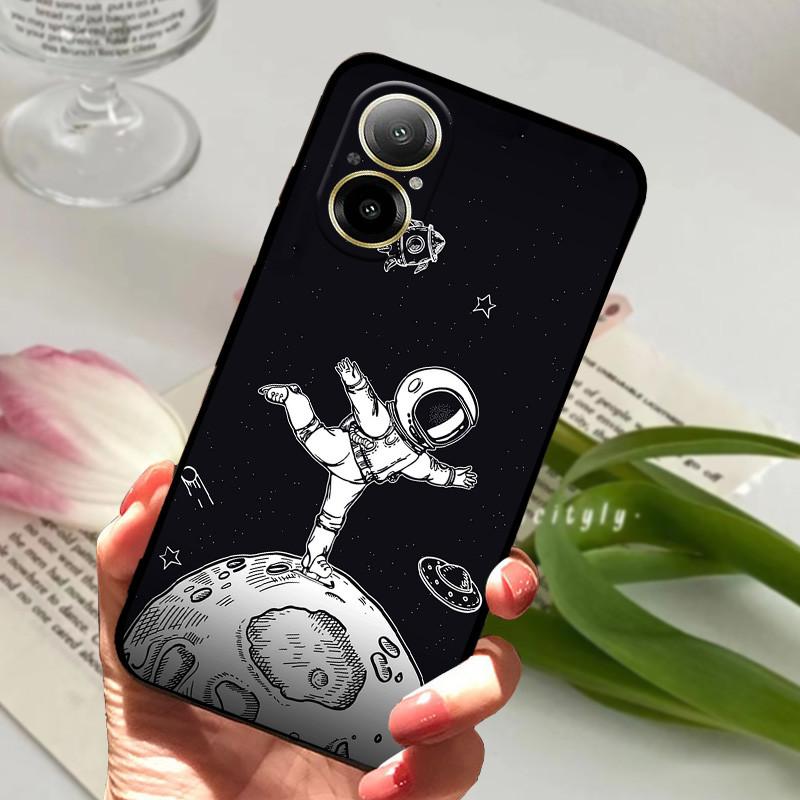Для Realme C67 Чехол животное Силиконовые Мягкие ТПУ Задние Крышки Для Realme C 67 C67 4G Чехол Защитный Мультяшный Funda RealmeC67 Корпус