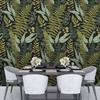 Green Leaf Wallpaper Leaves Peel And Stick Wallpaper Self-Adhesive Removable Contact Paper For Wall Covering Shelf Drawer Line