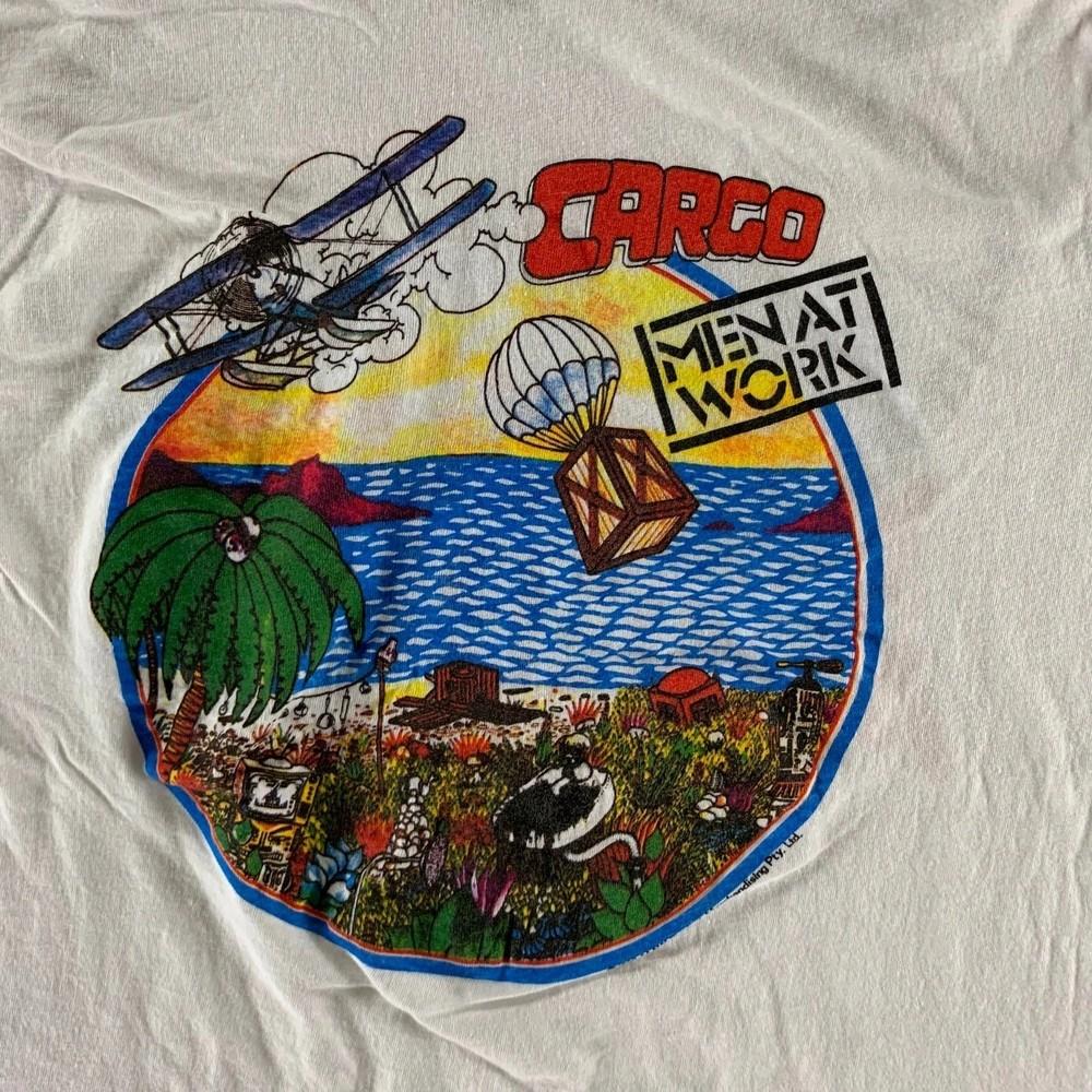 1983 Men at Work Band Gift For Fan Full Size S to 5XL Tshirt KK377 Unisex T-Shirt