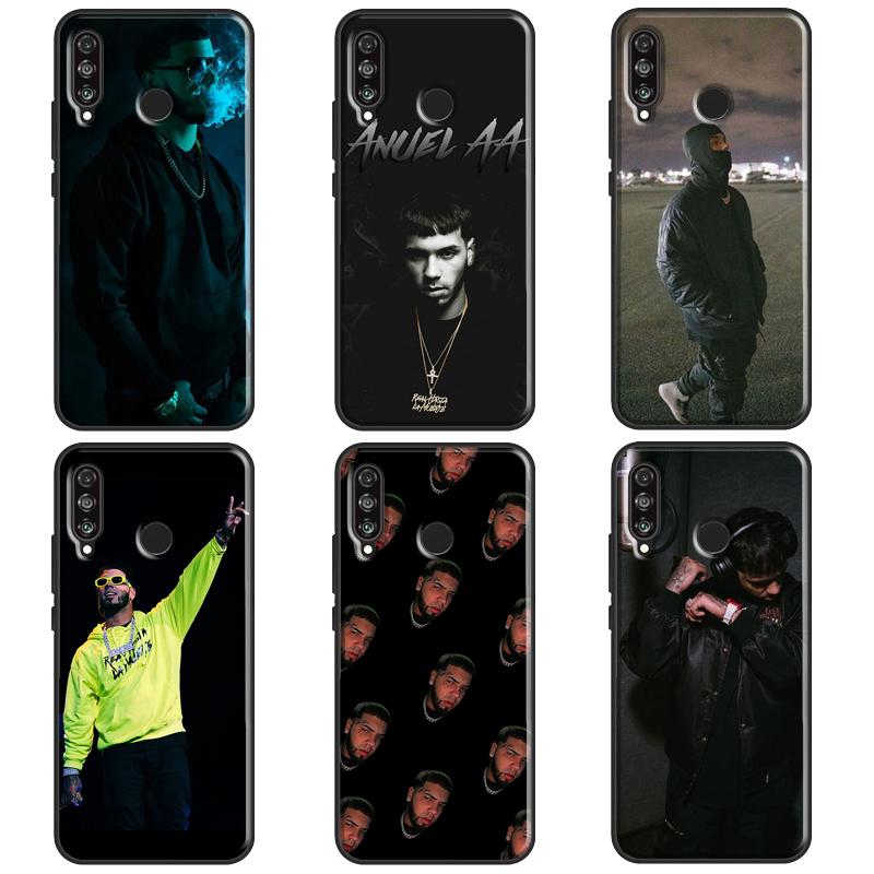 Чехол Anuel AA Real Hasta La Muerte для Huawei Nova Y61 Y70 Y90 Y60 Y72 Y91 12s 12i 11i 7i 8i 9 10 SE P60 Pro P30 P40 Lite
