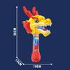 Электрическая Световая Музыка Дракон Танец Пузырьковая Палочка, Зарядка Симуляция Модель Фонаря Пузырьковая Машина, Дети Пускают Пузыри