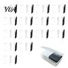 Acrylic Photo Holder Magnets 5/6/8/10/15/20/24 Sets DIY Fridge Magnet Kit, Square Refrigerator with Adhesive Backing, Clear Picture Making Kit