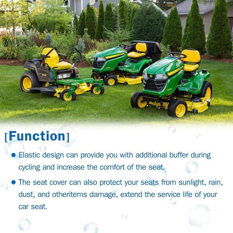LP95233 Чехол на сиденье для компактного utility-трактора John Deere Серии 3E 3R 4M 1023E Удобный Водонепроницаемый Мягкий Чехол на Сиденье