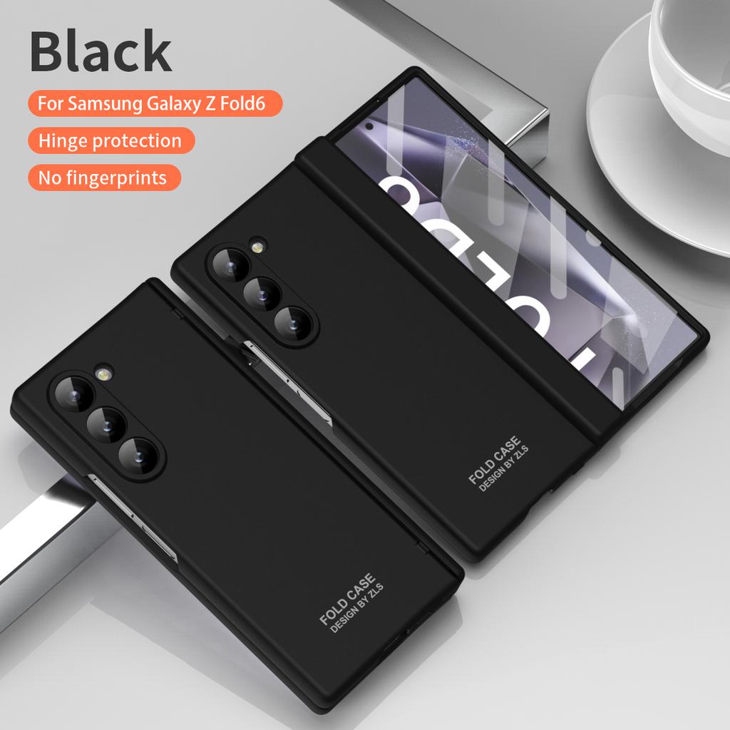 Матовая жесткая задняя крышка с шарниром защитная пленка для контейнера для ручек для Samsung Galaxy Z Fold 6 5 4 3 защитный чехол ударопрочный ультратонкий