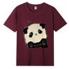 Summer Ladies Cute Cat Printed Cotton Breathable Style T-Shirt Short Sleeve