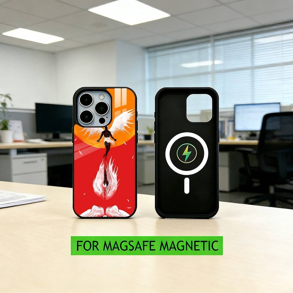 I- Icarus Phone Case For iPhone17,16,15,14,13,12,11 Plus,Pro Magnetic For Magsafe Wireless Charging