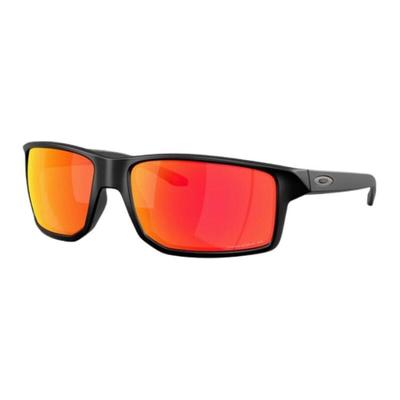 Oakley Дизайн надписи сбоку, литые под давлением, неправильной формы солнцезащитные очки унисекс для пары, черные и красные
