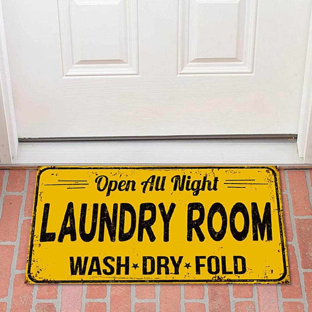 Ковер для прачечной, противоскользящие фермерские дома, кухонные коврики, декоративные аксессуары для ванной комнаты, прачечной