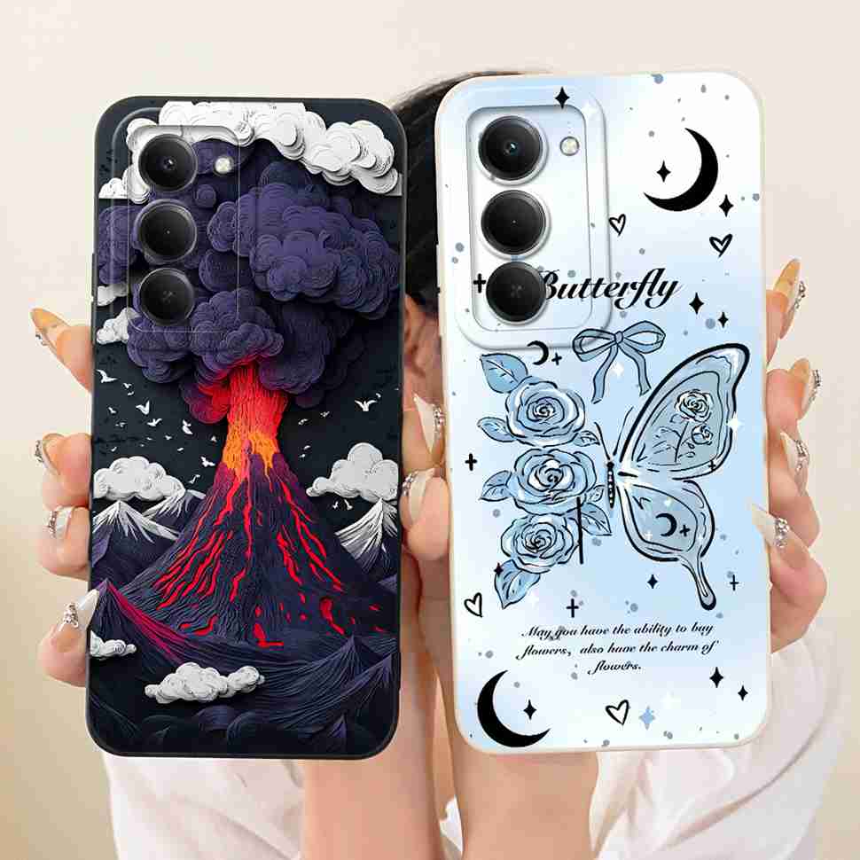 For Xiaomi Redmi 15 4G Case Lovely Cat Rabbit Cover Soft Silicone Phone Case For Xiaomi Redmi 15 Redmi15 4G Bags 6.9''