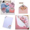 Invitation Birthday Party Gift Wedding Writing Paper Flowers Envelope Letter Paper Greeting Card