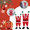 Christmas Decoration Funny Pendant Easy Installation Christmas Ambiance Wall-Climbing Santa Easily Hangs On Doorframes Gutters