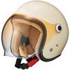 MARUSHIN Motorcycle Jet Helmet MCJ7 BUBBLE RIDER WOMEN Women's L Size (56~57cm) Ivory Product Number: 05302012