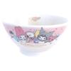 Sanrio 50-летие 20-летие Памятная рисовая миска Микроволновая печь и посудомоечная машина Персонаж Сделано в 320160 «Моя Мелоди» и «Куроми» (ок.